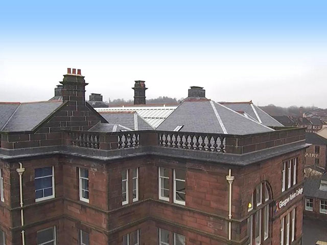 Slate Roof Refurb Project on Grabe B Listed Building : SIGA